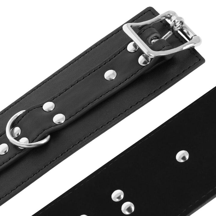 Darkness Black - Leather Handcuffs