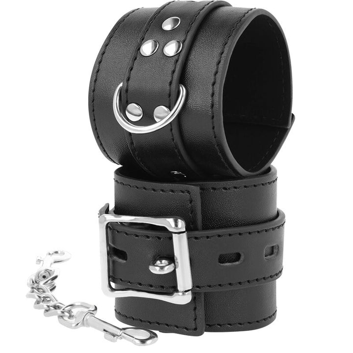Darkness Black - Leather Handcuffs