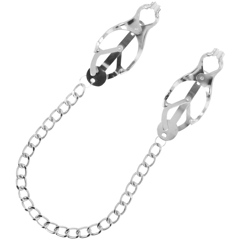 Darkness Metal - Nipple Clamp With Chain