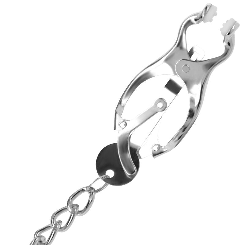 Darkness Metal - Nipple Clamp With Chain