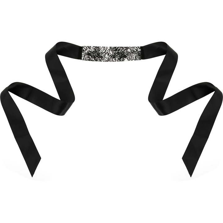 COQUETTE CHIC DESIRE - LACE MASK BLACK