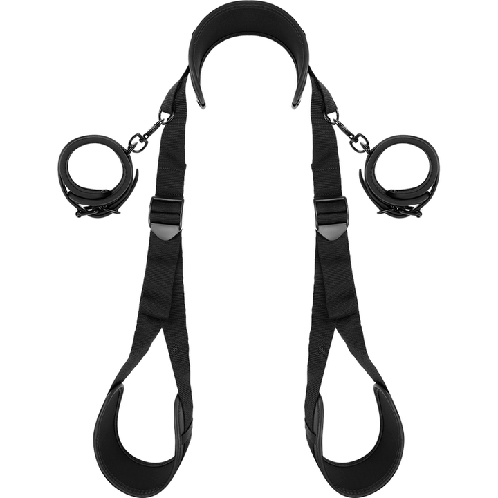 Fetish Submissive Open - Legs Position With Noprene Lining
