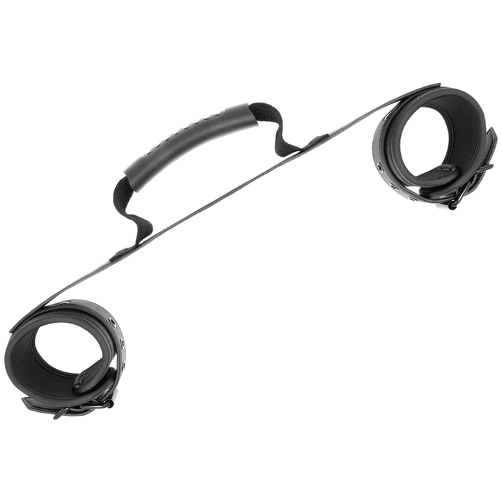Fetish Submissive Noprene - Lining Handcuffs With Handle