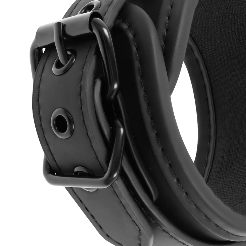 Fetish Submissive Noprene - Lining Handcuffs With Handle