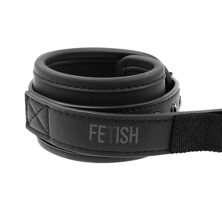 Fetish Submissive Noprene - Lining Handcuffs With Handle
