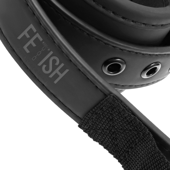 Fetish Submissive Noprene - Lining Handcuffs With Handle