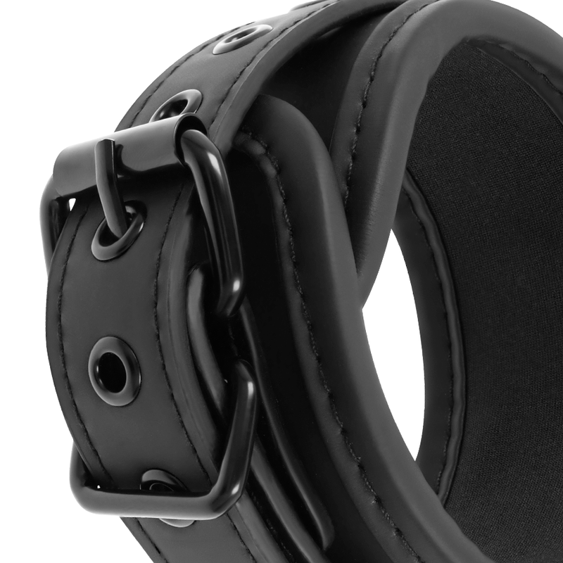 Fetish Submissive Set - Of Handcuffs And Ties With Noprene