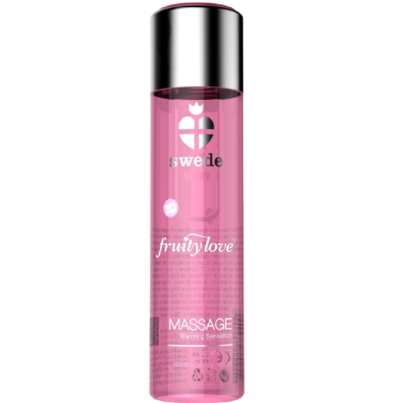 Swede - Fruity Love Warming Effect Massage Oil Sparkling