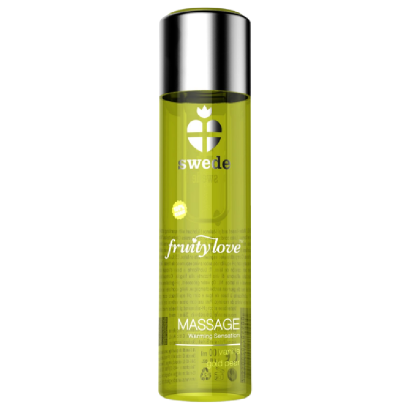 Swede - Fruity Love Warming Effect Massage Oil Vanilla And