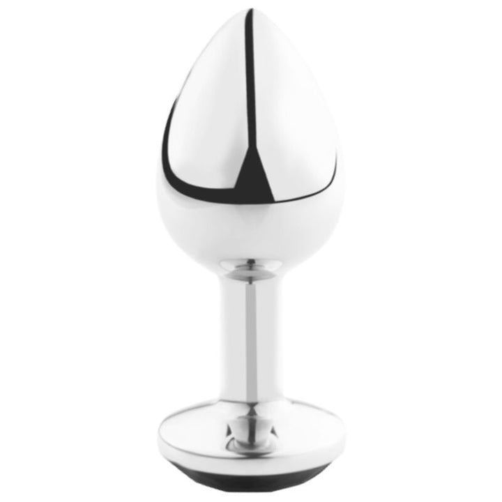 Secretplay Anal Plug Black M — Black metal