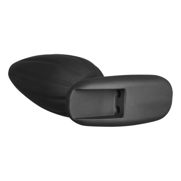 Electrastim Silicone Black Rocker Butt Plug Medium — Black