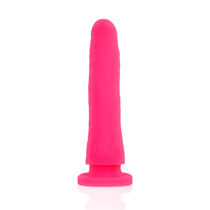 Delta Club Toys Pink Dildo Medical Silicone 17 CM — Pink Silicone