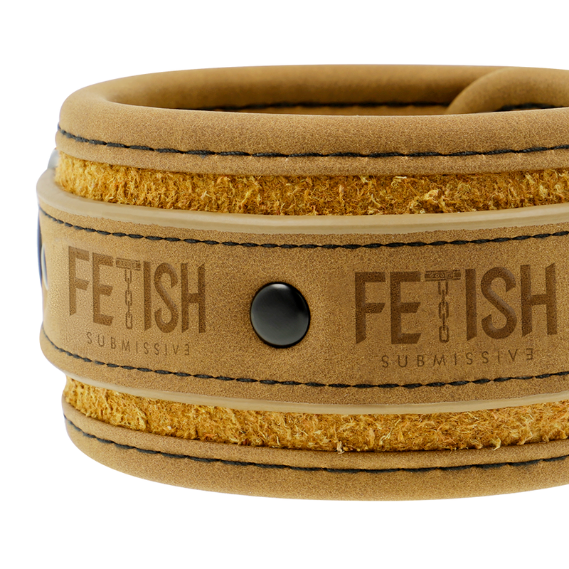 Fetish Submissive Origen - Vegan Leather Ankle Cuffs With