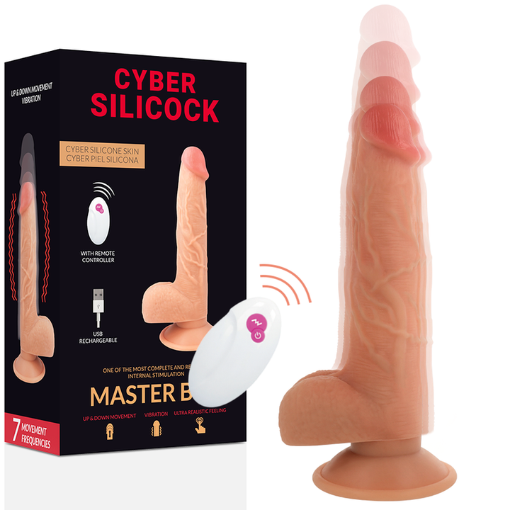 Cyber Silicock - Remote Control Realistic Master Ben 23.88 CM — Skin