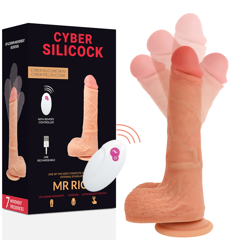 Cyber Silicock - Remote Control Realistic Mr Rick 20.9 CM -O