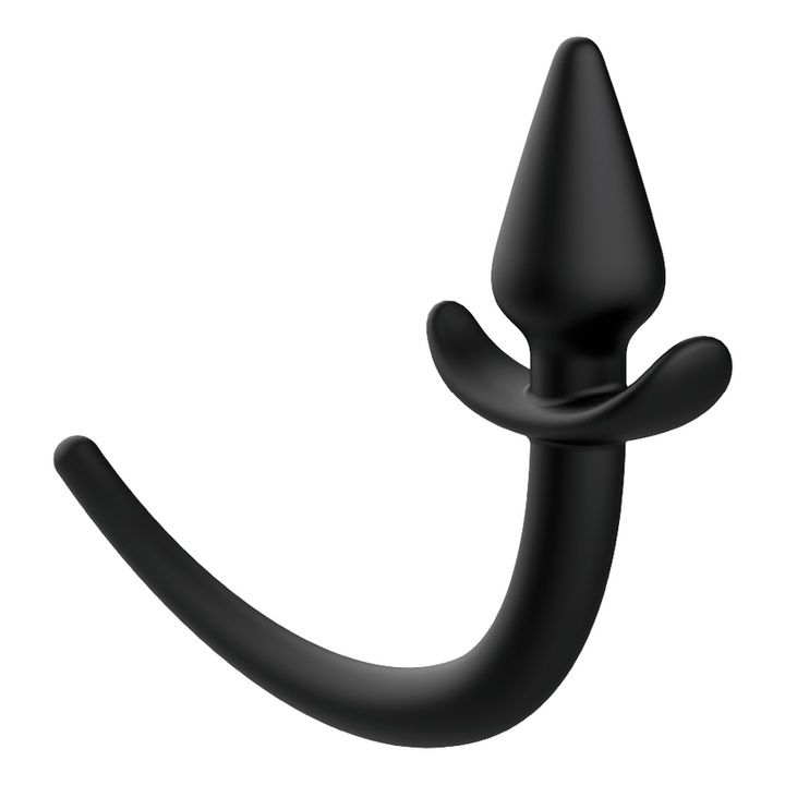 Addicted Toys Puppy Plug Anal Silicone — Black · Silicone