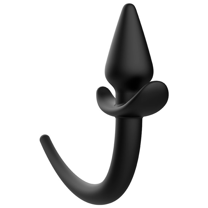 Addicted Toys Puppy Plug Anal Silicone — Black · Silicone